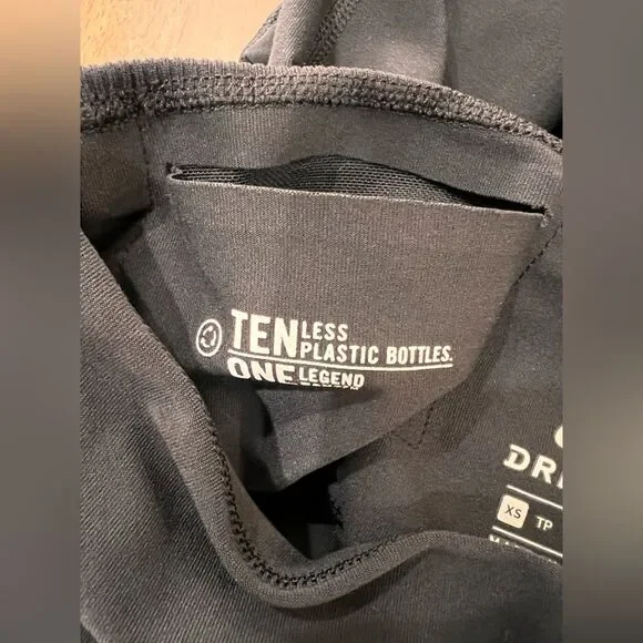 Nike Dri-FIT Legend High Rise Crop Yoga Leggings Black  Size XS Sustainable NWOT - Picture 8 of 10